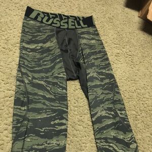 Russell men’s compression pants